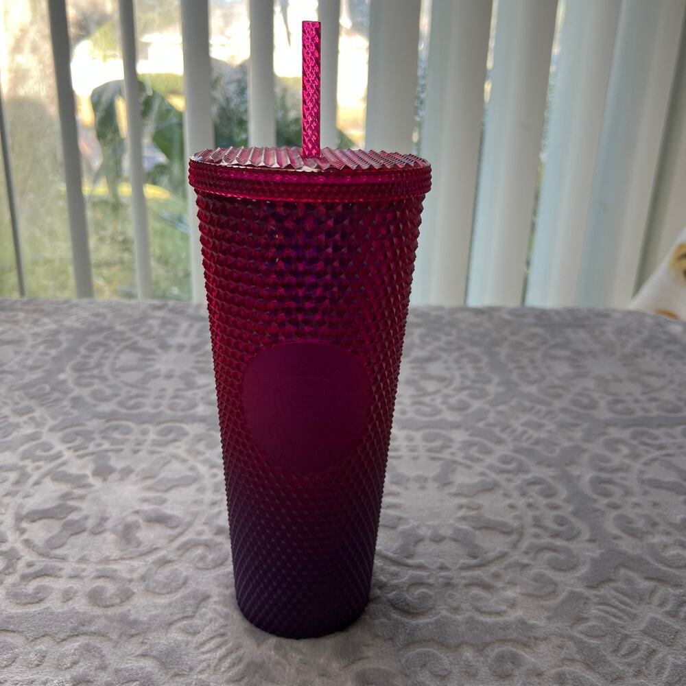 2021 Starbucks Walt Disney World Red Ombre Tumbler 24oz